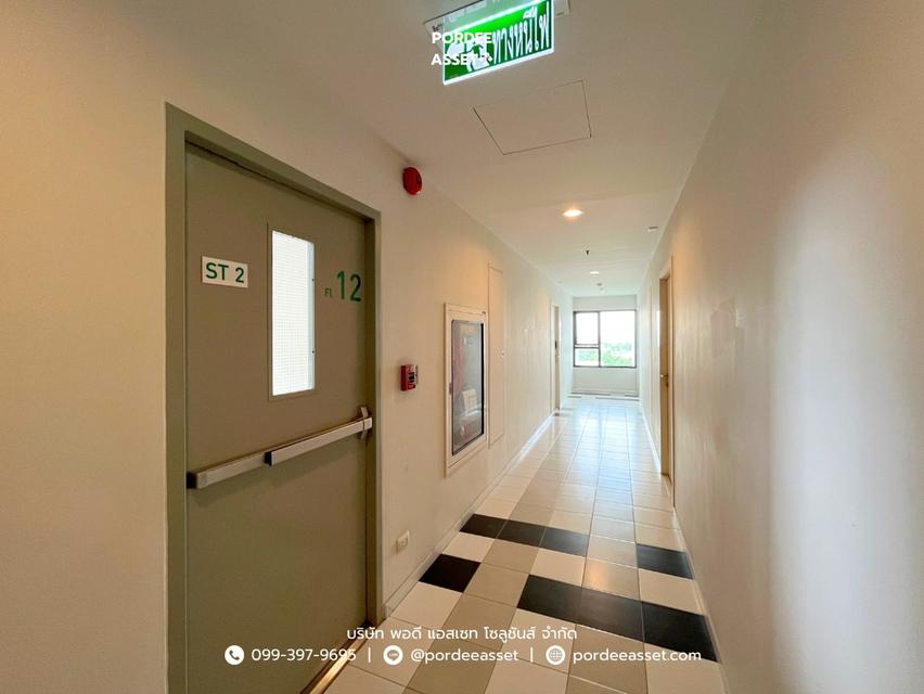 ขาย!! คอนโด (ห้องริม ขนาด 46 ตร.ว.) แอสปาย สาทร-ตากสิน (คอปเปอร์โซน ไม่ติดกับห้องอื่นทั้ง 2 ฝั่ง) ถ.กัลปพฤกษ์ จอมทอง กทม.  17