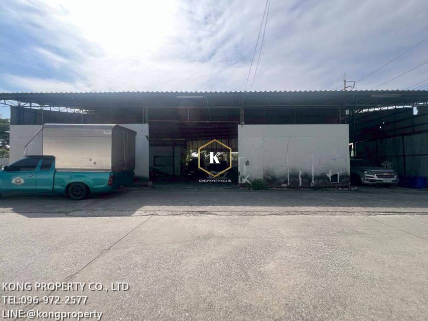 ให้เช่าโกดัง ติดถนนเสรีไทย รามอินทรา คันนายาว กรุงเทพ  พื้นที่ 1 ไร่ 5