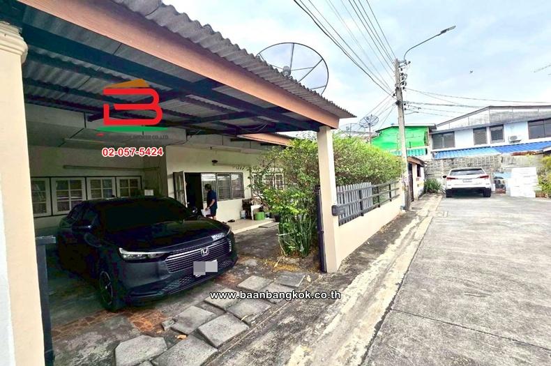 บ้านเดี่ยว เนื้อที่ 39.5 ตร.ว. หมู่บ้านเทพทิพย์นิเวศน์ ซอยย่อย 7 (ซอยสายไหม 10) ถนนพหลโยธิน แขวงสายไหม เขตสายไหม 3