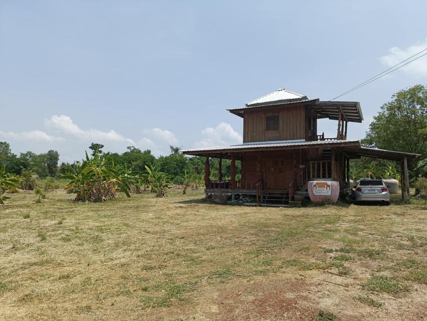 ขายบ้านพร้อมที่ดินเนื้อที่ 3 ไร่ (โฉนดที่ดิน ครุฑแดง 2 โฉนด)