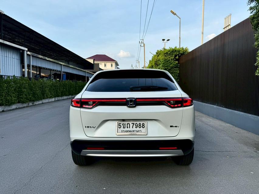 Honda #lHRV eHEV  EL ปี24 สีขาว Premium ♨️สวยสุดในรุ่น มือเดียว สภาพป้ายแดง ไมล์ 10,xxx โลแท้ เข้าศูนย์ทุกระยะ 3