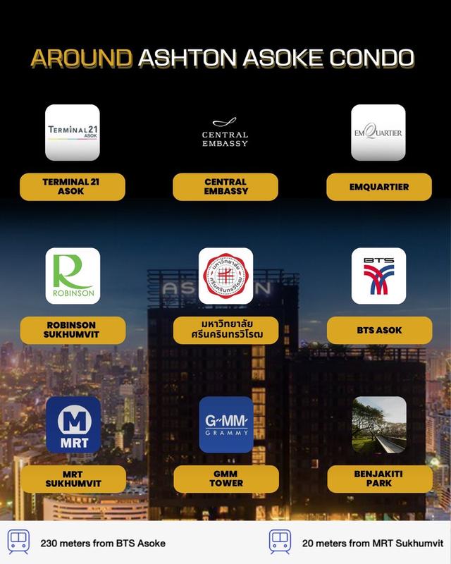 คอนโดหรู Ashton Asoke  1