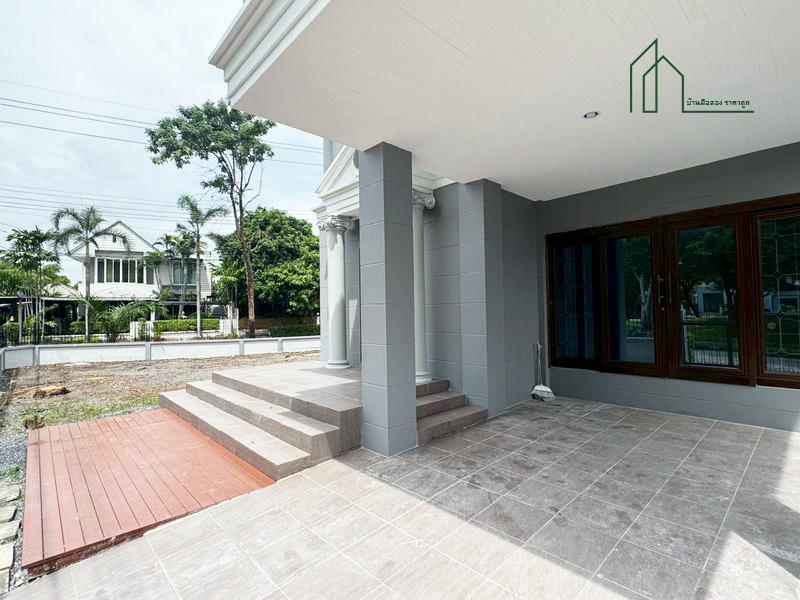 บ้านเดี่ยว 91 ตรว. หลังมุม ถนนเมน หมู่บ้านปัญญาเลคโฮม ถนนนิมิตใหม่ 28 2