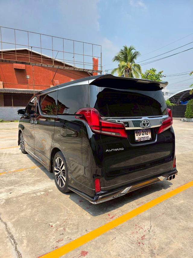 Toyota ALPHARD 2.5SC PACKAGE สีดำ ปี 2021 ไมล์ 40,000 กม. รูปที่ 4