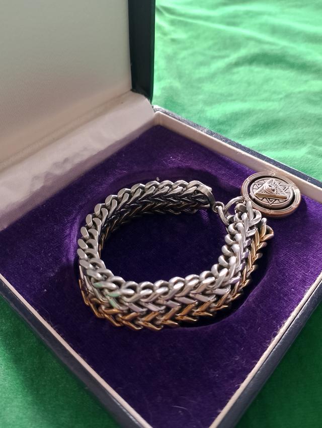 เลสข้อมือสแตนเลสทูโทนสองสี รูปที่ 5