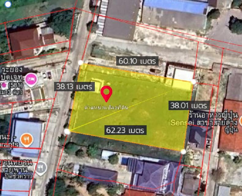 ขายที่ดินเนินพระ ล้อมรั้วแล้วเนื้อที่ 1.5 ไร่ ซอยโรงแรมบีทู ใกล้หาดเพียง2กม. เมืองระยอง 4