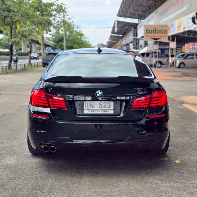 รหัสรถ BAC523 🚗💨BMW 523i Highline (F10) ปี 2011 สีดำ 7