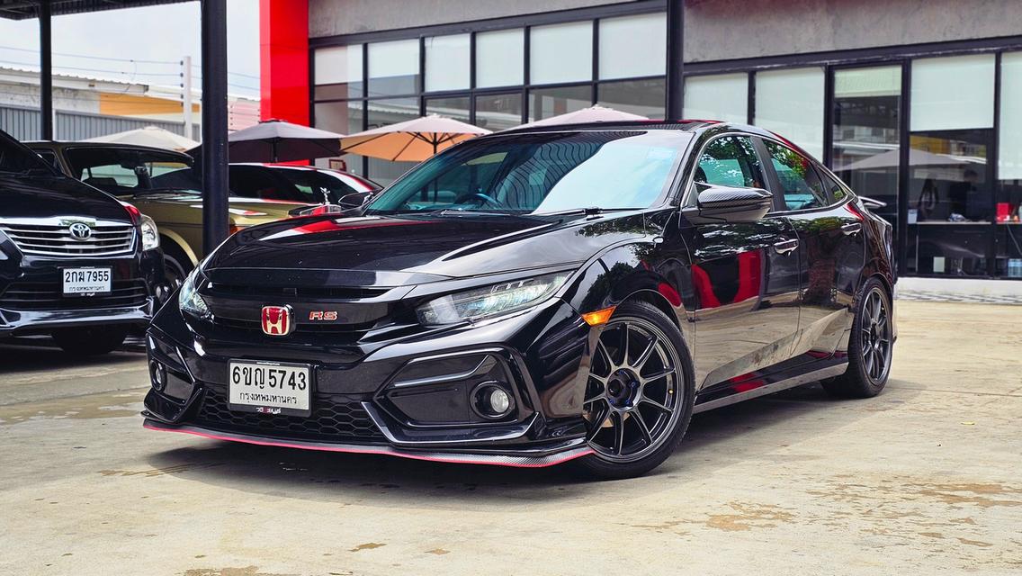 ขายรถ Honda Civic FC 1.8E ปี 2016 สีดำ เกียร์ออโต้