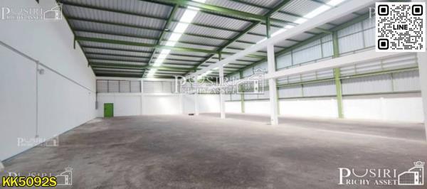 ให้เช่าโกดังใหม่ ติดถนนกาญจนา ราคาถูกพิเศษ ขนาดเริ่ม 411 - 822 ตร.ม. เดินทางสะดวก ขนส่งง่าย - KK5092R 3