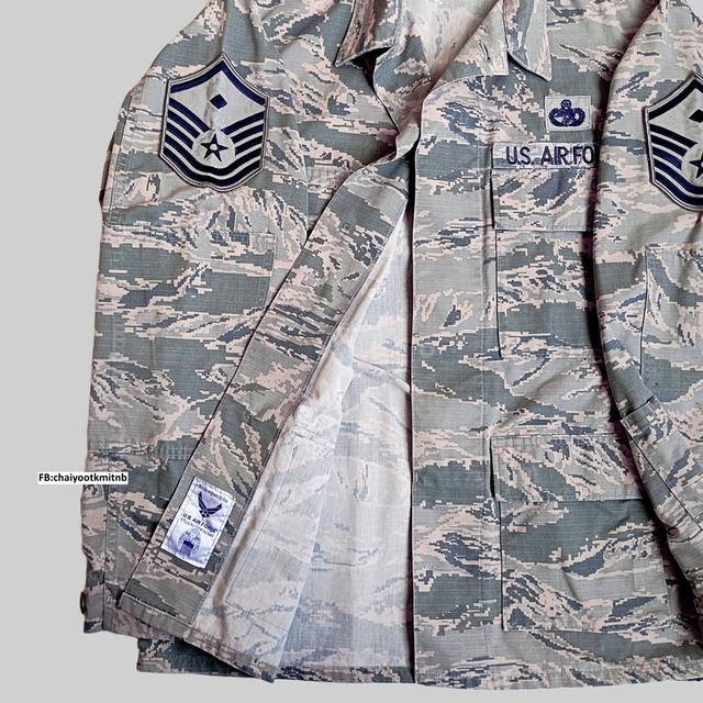 เสื้อทหารอากาศสหรัฐ (U.S. AIR FORCE) ติดยศจ่าอากาศเอก รูปที่ 4