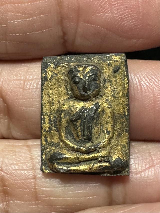 🙏องค์ละ1850🙏พระรัตนะแผงตัด(ตัดเดี่ยว) เนื้อโลหะผสม รัตนโกสินทร์ตอนต้น🙏พระนาคปรกลพบุรี เนื้อชินตะกั่วสนิมแดง