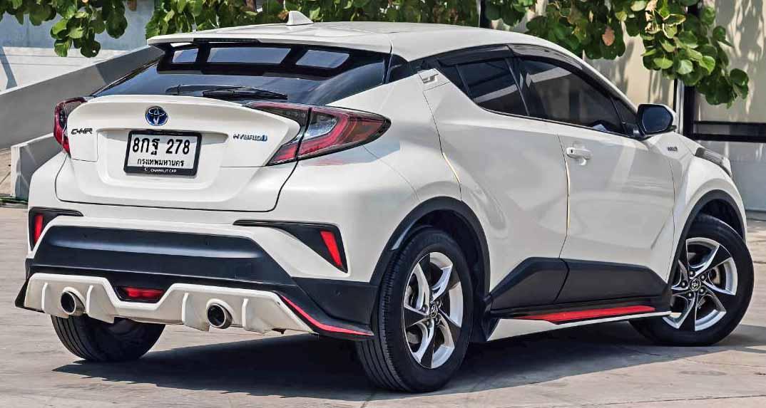 2019 TOYOTA CHR 1.8 HV Mid ไมล์แท้ 100,000 กม. รูปที่ 6
