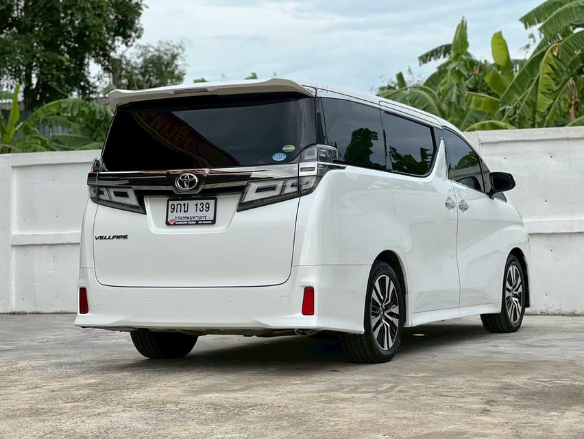ปี 2018 TOYOTA VELLFIRE, 2.5 โฉม ปี15-23 สีขาว เกียร์ออโต้ เบนซินล้วน ตัวMNC รูปที่ 4