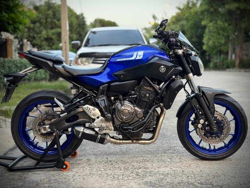 Yamaha Mt07 ปี2018 น้ำเงิน รูปที่ 3
