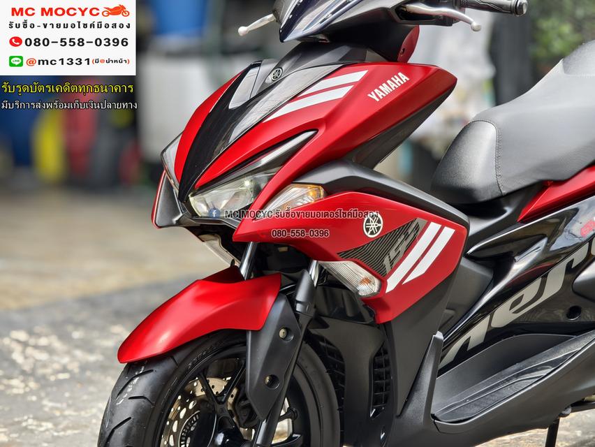 Aerox 2017 รถบ้านแท้มือเดียวเครื่องท่อเดิม กุญแจบุคเซอวิสครบ เล่มเขียวชุดโอนครบ No1216   10