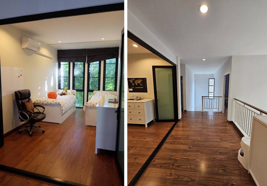 บ้านเดี่ยวใกล้เมกาบางนา Villa​ Arcadia Srinakarin 72 ตร.วา 4 ห้องนอน 3 ห้องน้ำ 3 ที่จอดรถ​ 1 ห้องเอนกประสงค์​ 1 ห้องเมด ตกแต่งครบ 8