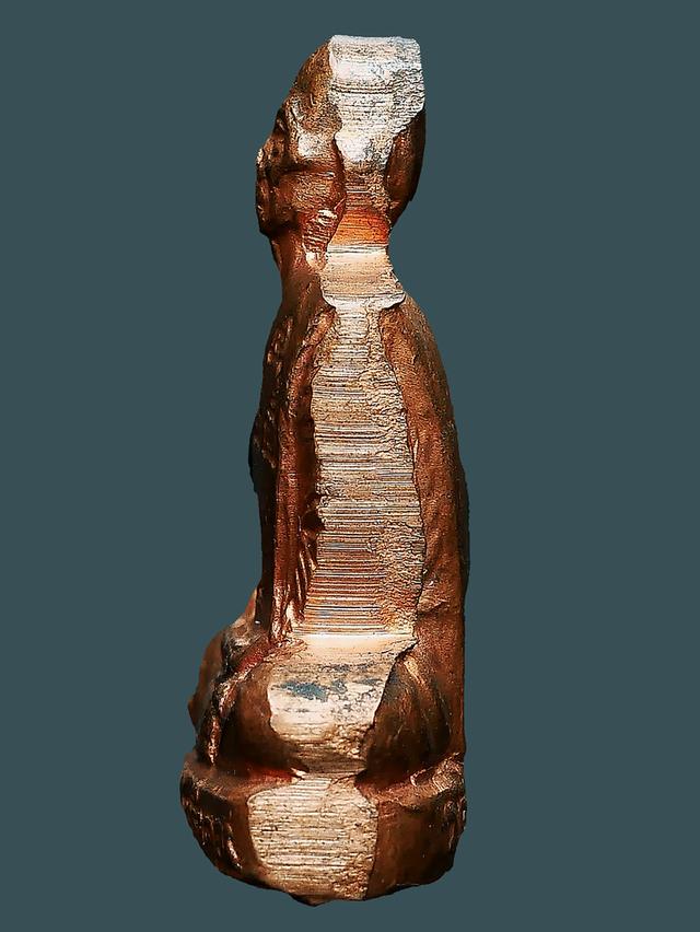 พระรูปปั๊มเหมือน หลวงพ่อโอด วัดจันเสน รุ่นสร้างมณฑป ปี 2531...เก่า เดิมๆ 3