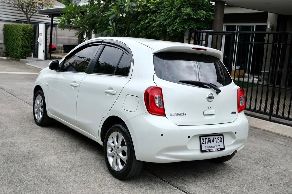 Nissan March 1.2VL ปี2013 สีขาว ออโต้ เบนซิน ไมล์ 90,000 กม. 4