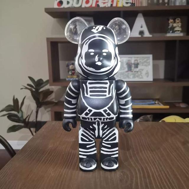 Bearbrick be@rbrick kubrick 400% Black Astronaut Bbc Billionaire Boys Club