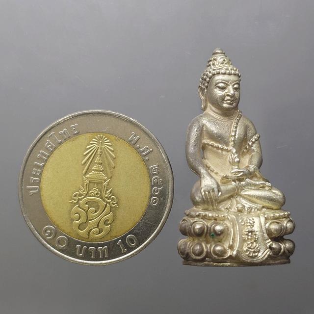 พระกริ่งคุ้มเกล้า หน้าไทย (ศิรากาศ) เนื้อเงิน หายาก พ.ศ.2522 สภาพสวย ผิวเดิมๆ รูปที่ 6