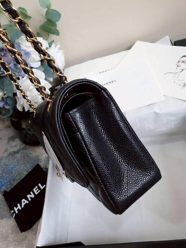 เทียบแท้สุด🔥หนังอิตาลี New Chanel classic 9" Caviar Microchip fullset ✅ 16,500฿🔥 8