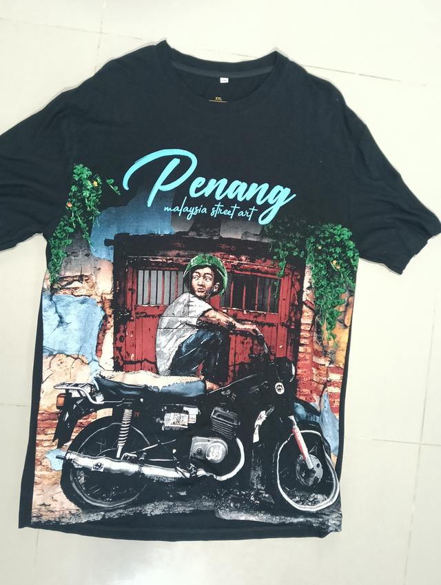 เสื้อ penang malaysia street art 2
