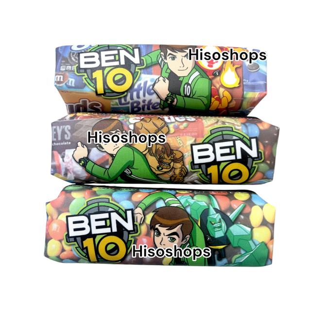 NEW/ BEN10 ALIEN FORCE กล่องดินสอเบนเท็น กระเป๋าดินสอ แบบผ้า สีสันสดใส เหมาะสำหรับน้องๆวัยเรียน