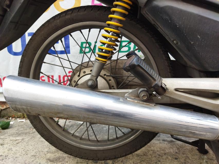 ขาย/เทิร์น Wave100Sยุบ๊อค สตาร์ทเท้า รถบ้านมือเดียว ขายถูกตามสภาพนี้เลย เครื่องยังดี จด ต.ค.49 ป้ายกทม. รูปที่ 4