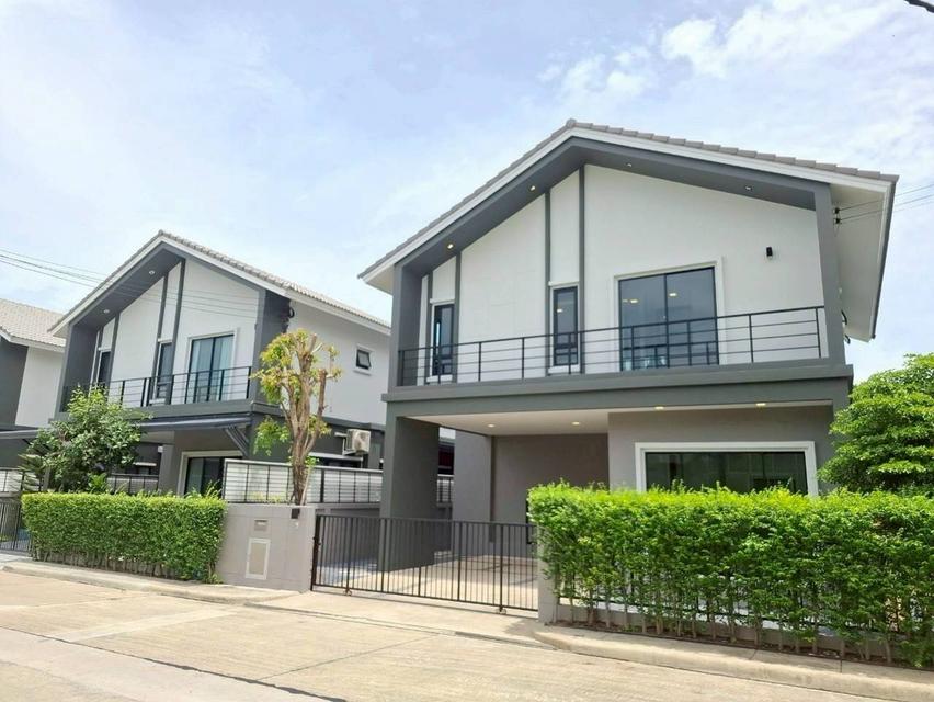  บ้านเดี่ยว 2 ชั้น พร้อมเฟอร์นิเจอร์ Build-in หมู่บ้าน The Prime ชัยพฤกษ์ – วงแหวน บางบัวทอง นนทบุรี 1