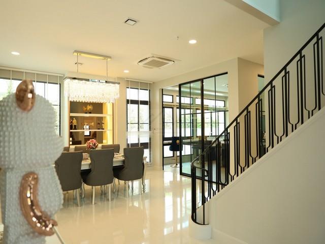 ให้เช่าบ้าน Pool Villa สุดหรู 150ตรว นันทวัน พระราม9-กรุงเทพกรีฑาตัดใหม่ แปลงมุม ติดสวน ติดสโมสร แปลงสวยสุดในโครงการ ใกล