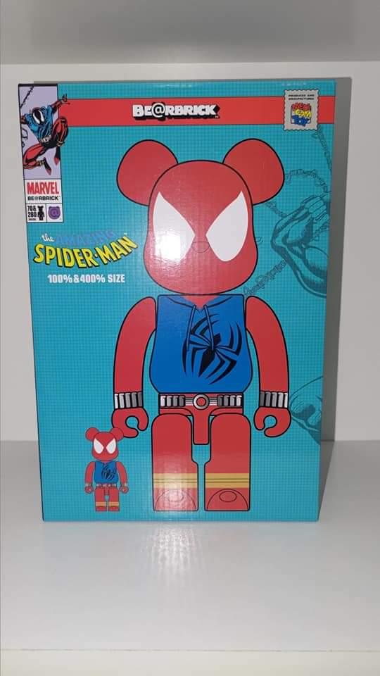 ขาย Bearbrick Spiderman Scarlett 