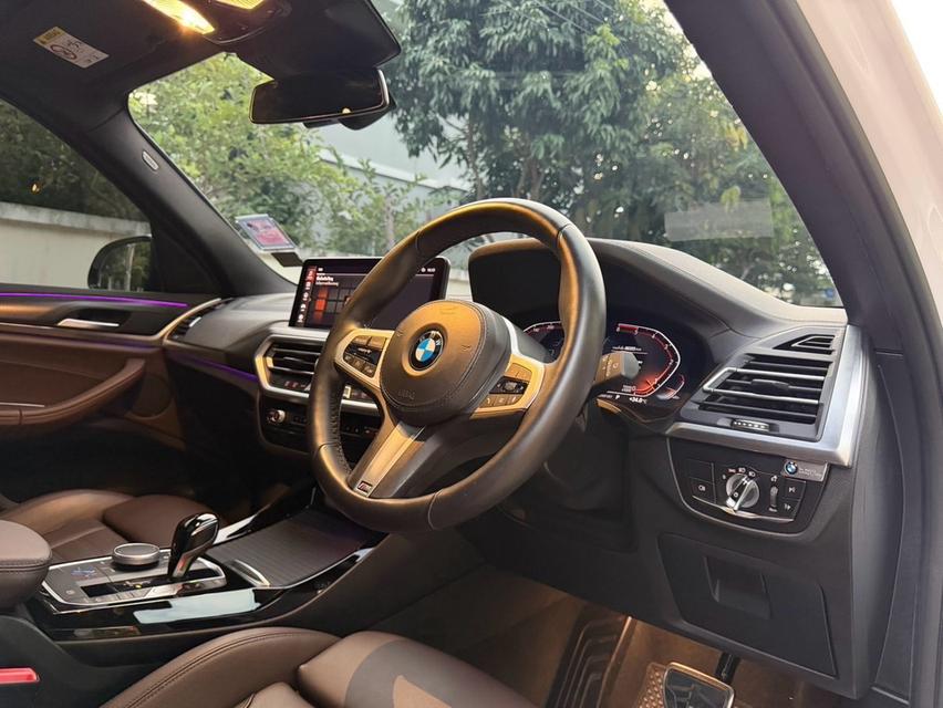 BMW X3 xDrive20d M Sport Lci ปี 22 สีขาว รูปที่ 11