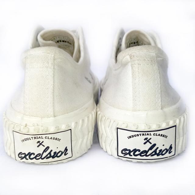 Excelsior ผ้าใบมือสอง สีขาว สภาพเหมือนใหม่ จัดส่งฟรี!!! เก็บปลายทาง 6