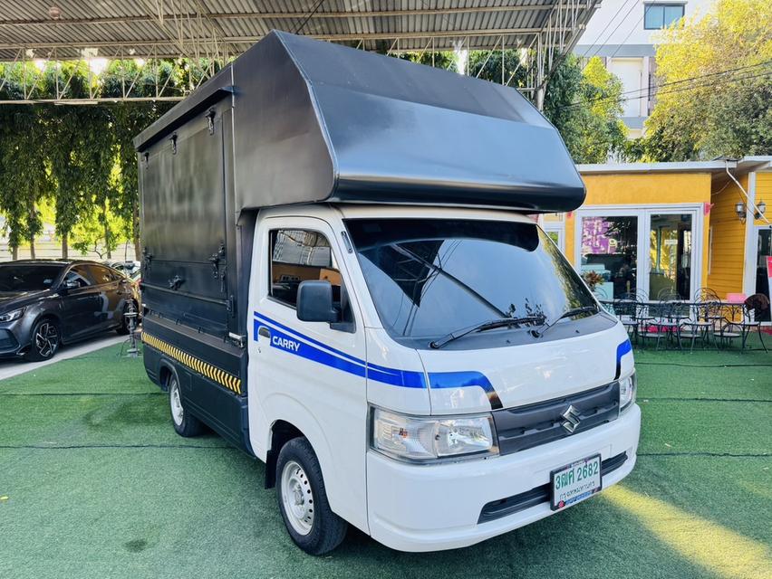  #SUZUKI CARRY L รุ่นFOOD TRUCK เครื่อง1.5cc.เกียร์ธรรมดา ปี 2023 #ไมล์น้อยมากๆคะวิ่งมาแค่11,xxxกม. 2