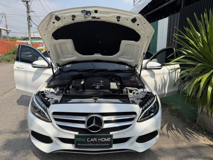 2018 BENZ C350E มือเดียวป้ายแดง เช็คศูนย์ตลอด ไมล์น้อย รูปที่ 19