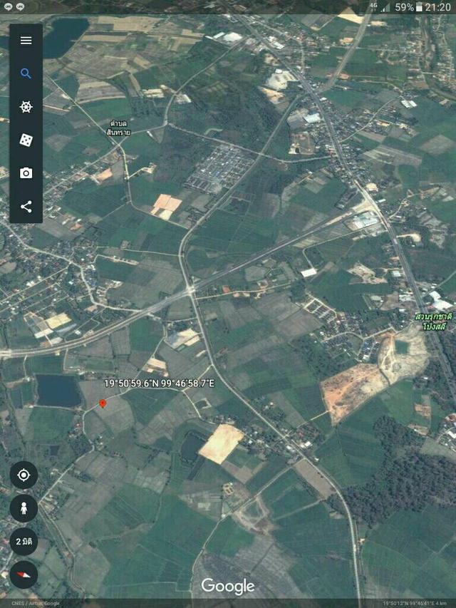 ที่ดินนา13ไร่ ติดถนน100กว่าเมตร 9