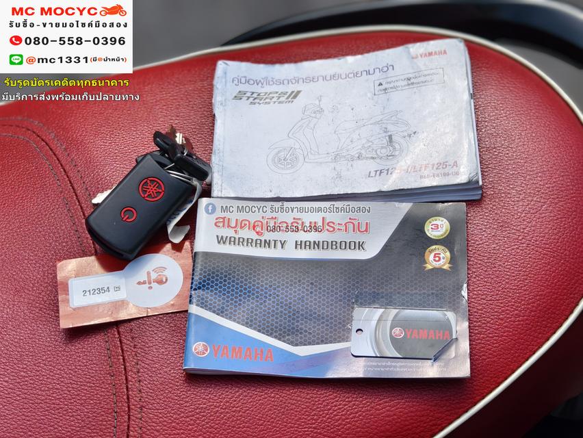 Grand Filano Hybrid 2019 สีดำด้านเบาะแดง รุ่นTOPกุญแจรีโมทบุคเซอวิสครบ วิ่ง10000โล  NO1143 16