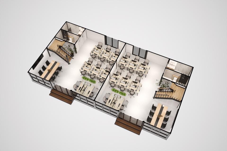 Office  Warehouse 100 ตร.วา ทำเลสุขุมวิท ใกล้ BTS 4
