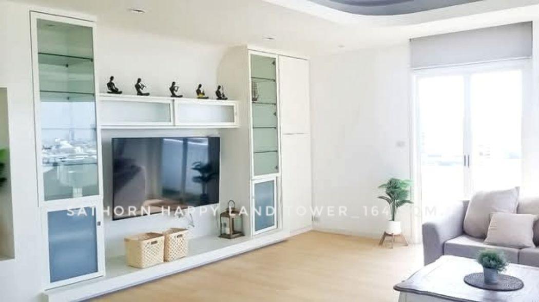 ให้เช่า คอนโด Mininal style fully-furnished 2 rooms large balcony สาทรแฮปปี้แลนด์ 164 ตรม. in Sathorn-Silom areas One Ba 2