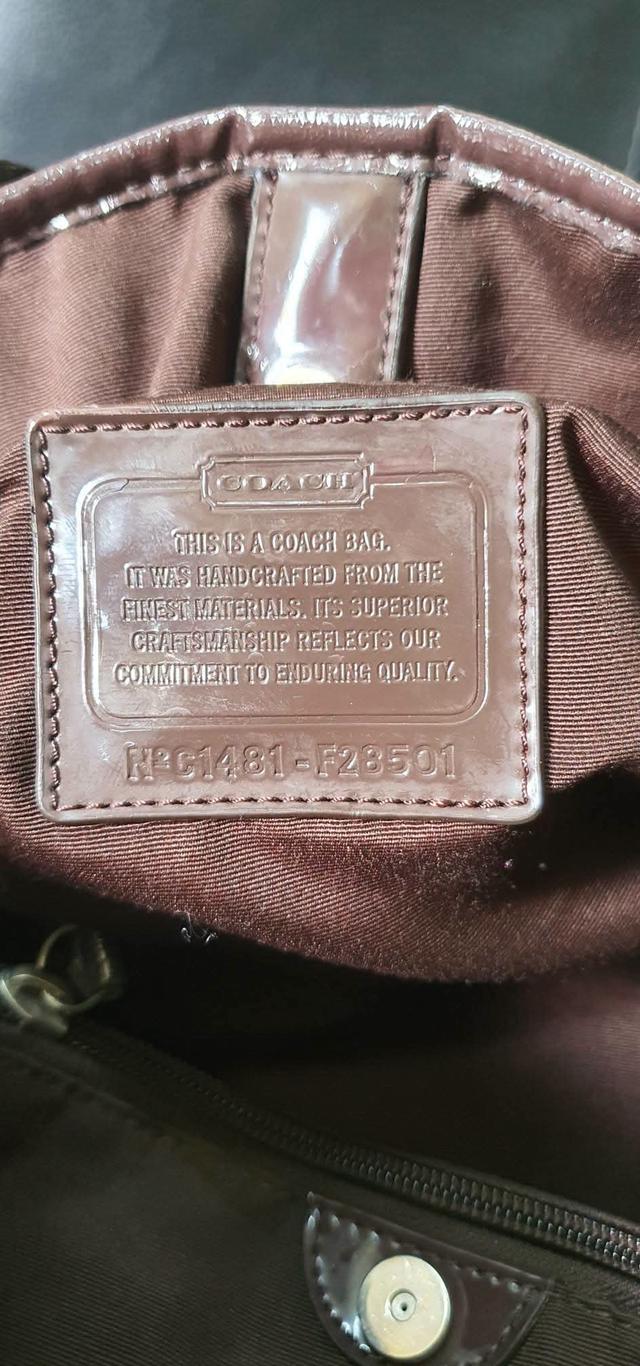 กระเป๋าช้อปปิ้ง Coach รูปที่ 8