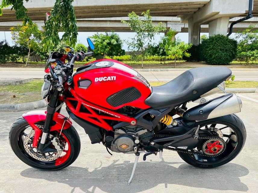 Ducati Monster 796 ABS ปี 2015 สีแดงพร้อมของแต่ง เซอร์วิสใหญ่มาเรียบร้อย 3
