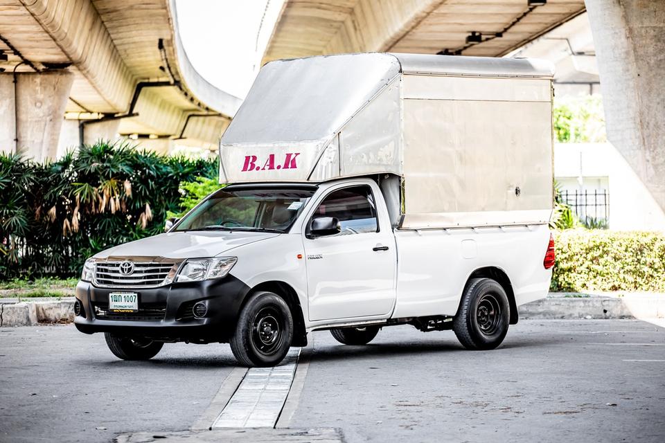 TOYOTA HILUX VIGO 2.7 J CNG STANDARD CAB ปี 2013  มือเดียวป้ายแดง 8