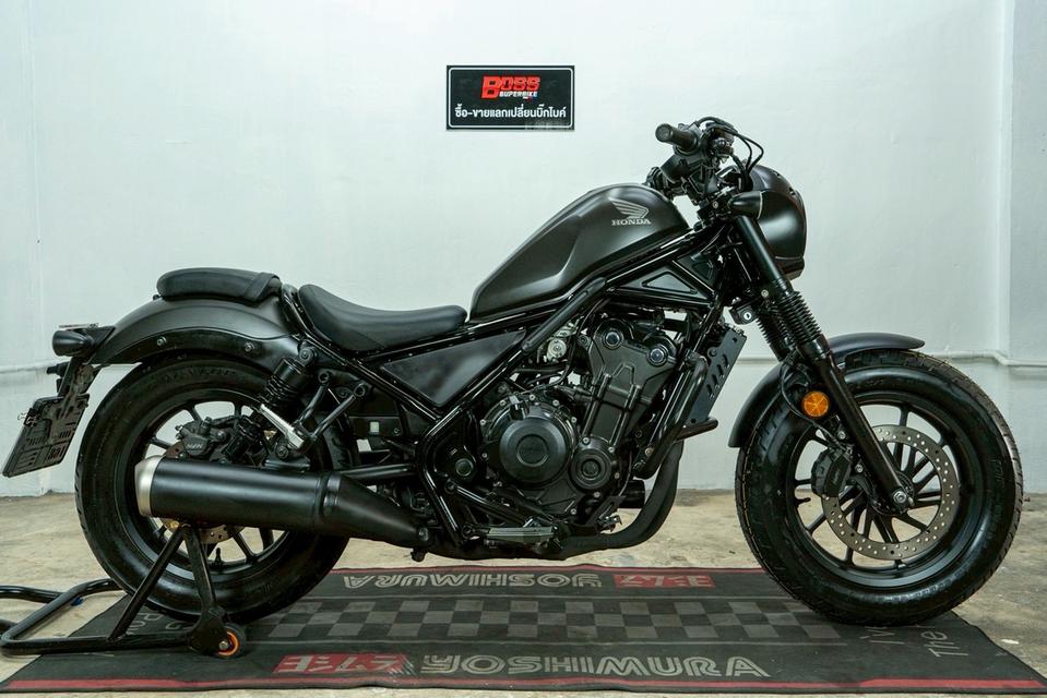 Rebel500 ปี2022 สีดำ Honda