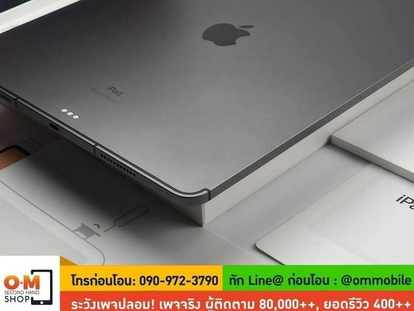 ขาย/แลก iPad Pro 12.9 Gen5 M1 128GB Cellular + Wifi ศูนย์ไทย สุขภาพแบต 100% สภาพสวยมาก ครบกล่อง เพียง 24,990 บาท 5