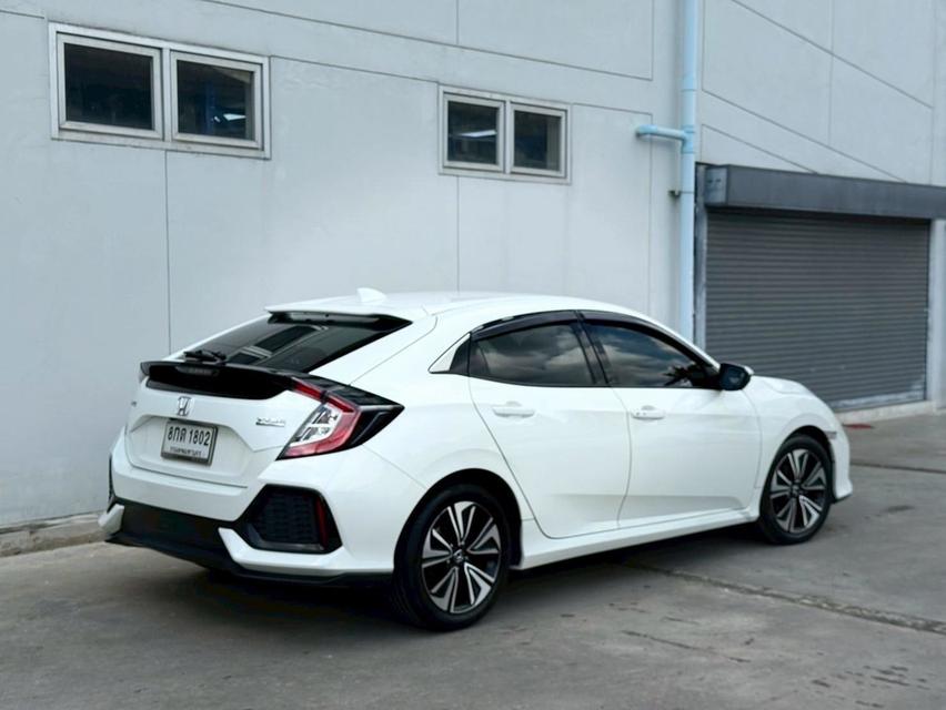 HONDA CIVIC 1.5 TURBO HATCHBACK TOP ปี2019 สีขาว มือเดียว 4