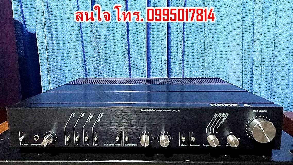ขายปรีแอมป์ Tandberg 3002A Stereo Pre Amplifier (1980)