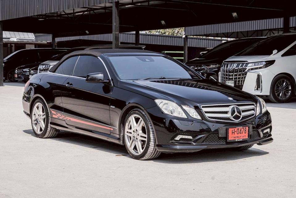 รหัสรถ 67GG8595 Mercedes Benz E250 CGI Cabriolet (รหัสตัวถัง W207) ปี 2010