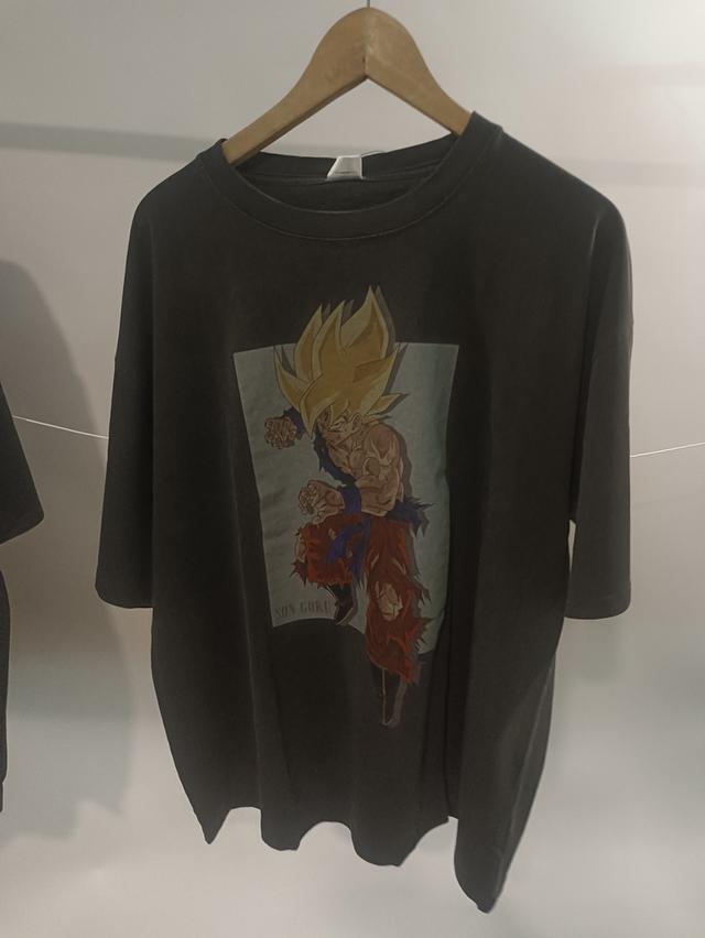 ⚡ Dragon Ball Z – Son Goku Super Saiyan Vintage Tee ลายโกคูซูเปอร์ไซย่า สุดเท่ รูปที่ 2