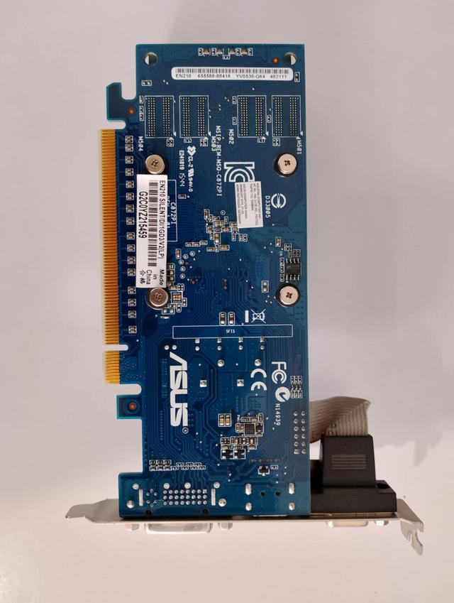 การ์ดจอ VGA ASUS Nvidia EN210 1GB DDR3 64Bit สภาพดี 4