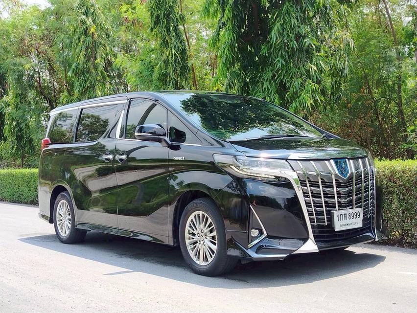 TOYOTA ALPHARD 2.5 HYBRID สีดำ ปี 2021
